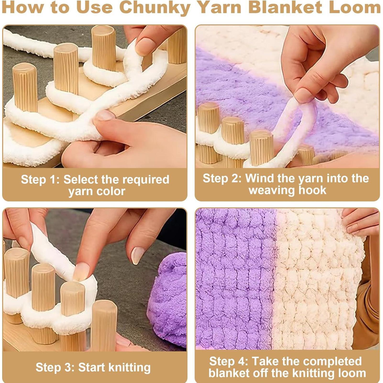 Sewing Knit - Hand Knitting Loom Chunky Crochet Loom