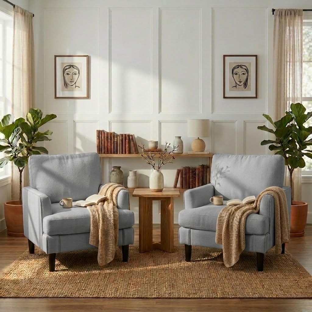 Century Textile & Sewing Supply Photos - #Accent Chair Set Of Mid-Century Comfy