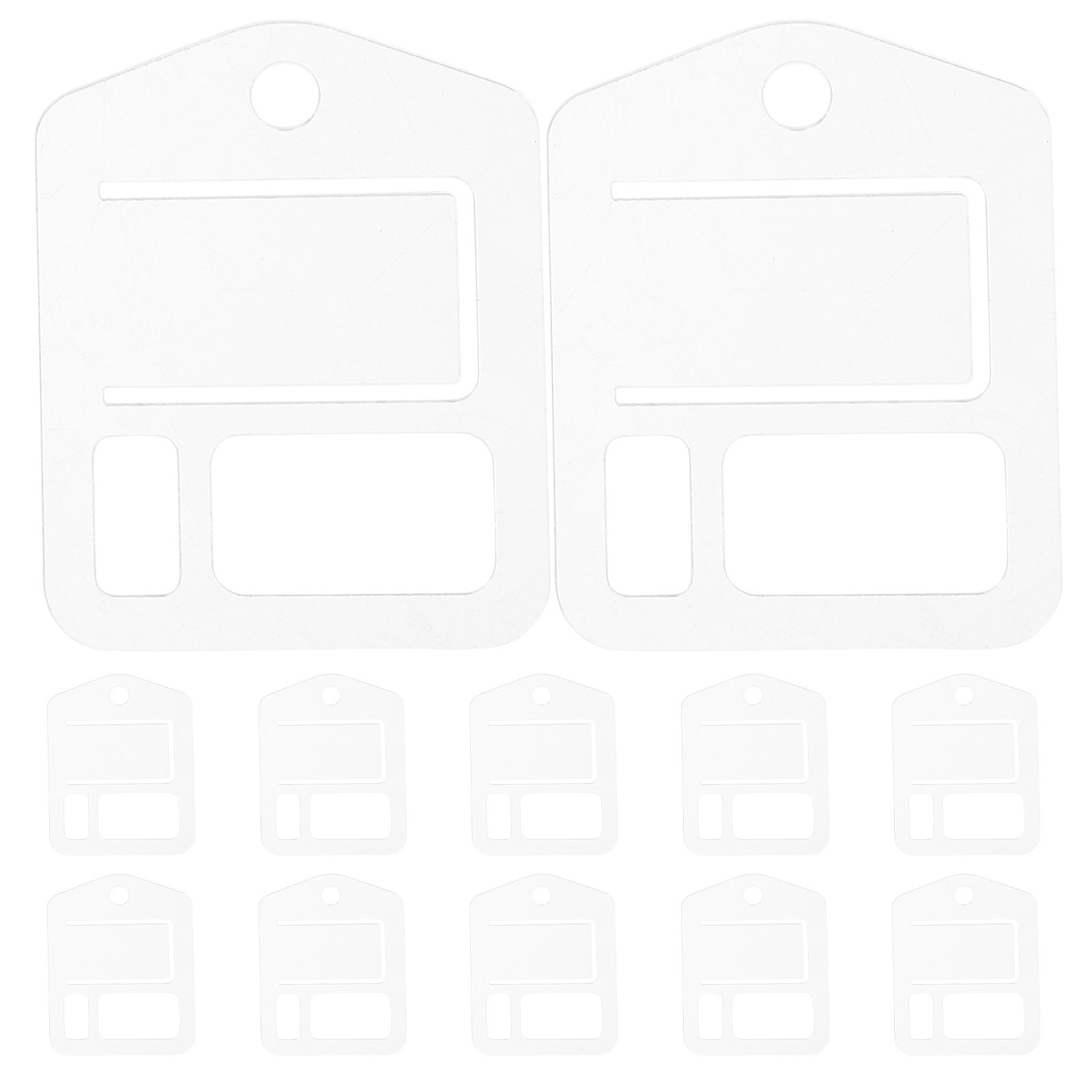 Embroidery Floss Thread - 30Pcs Clear Acrylic Embroidery Floss Organizer