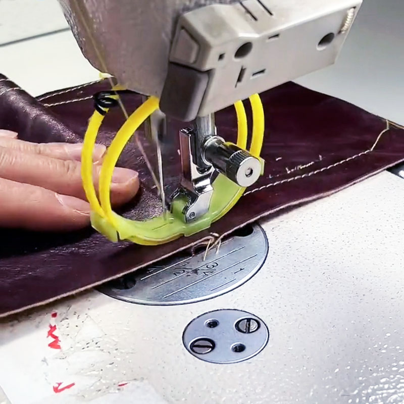 Nylon Double Ring Foot For JUK - Leather Needle Heavy recension och pris