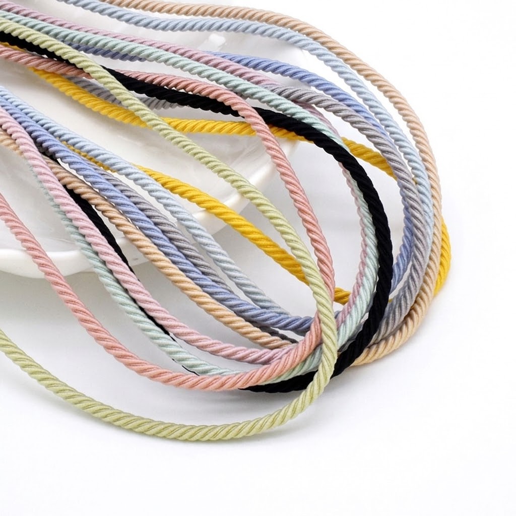5M/Lot 2.5mm Elastic Rope Brai - Sewing Necessities recension och pris