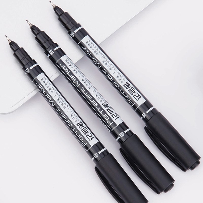 Deli 0.5mm/1mm Dual Tip Dry Fa - Fabric Marking Pen recension och pris
