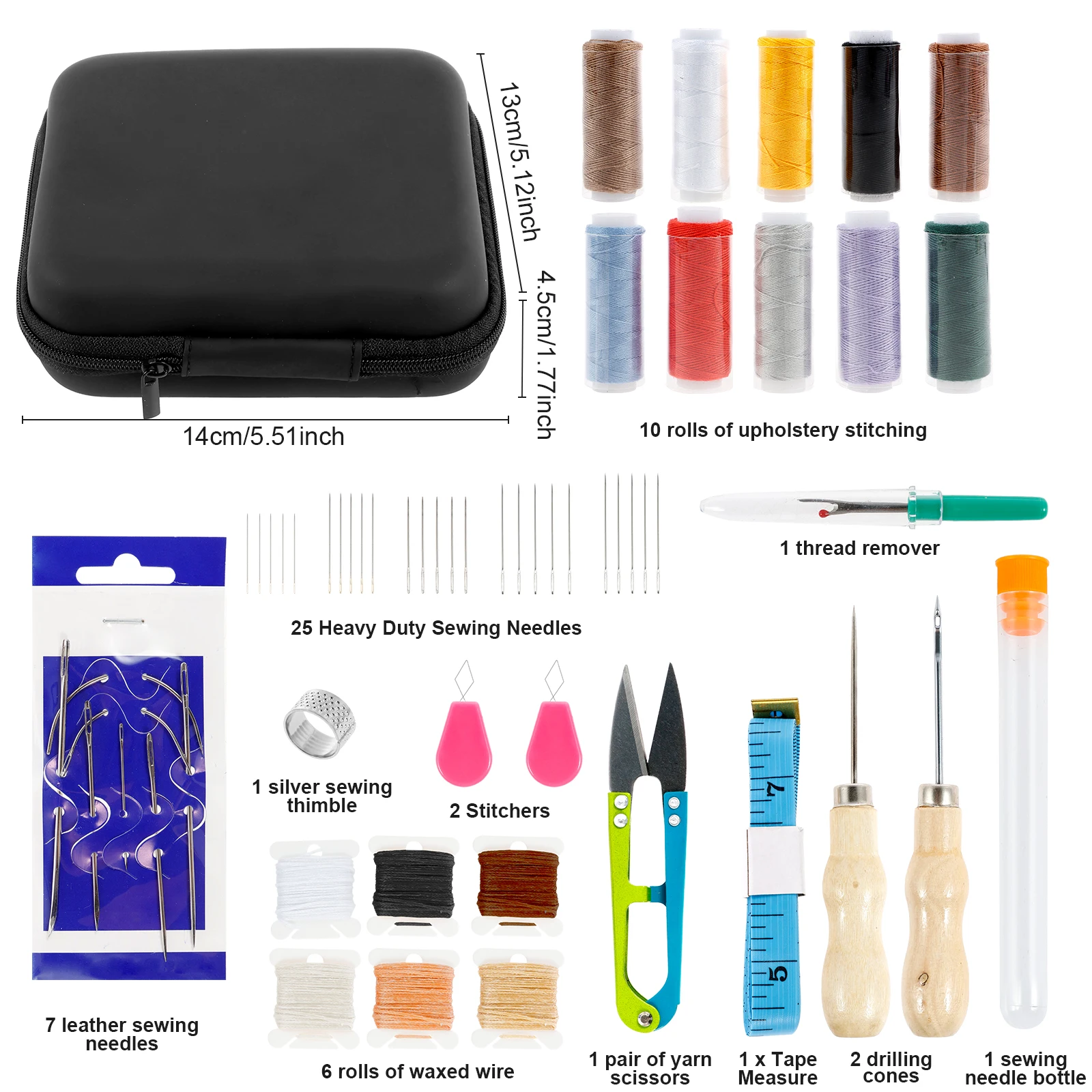 Leather Upholstery Repair Sewi - Leather Needle Heavy recension och pris