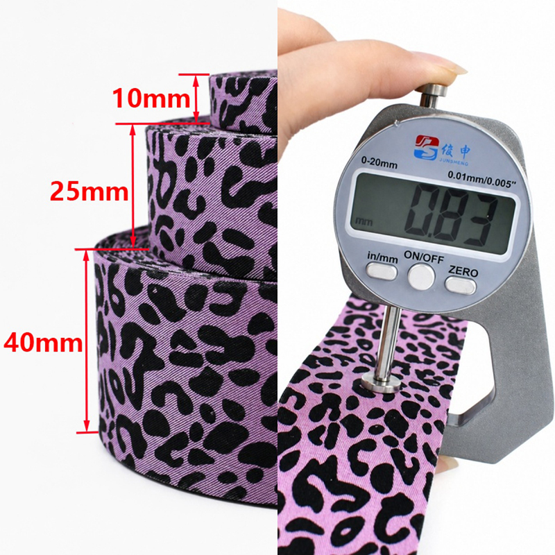 10Yards 10/25/40mm Leopard Pri - Textile And Sewing Supply recension och pris