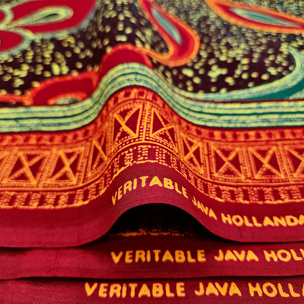 New super java wax print fabri - Sewing Indonesia recension och pris