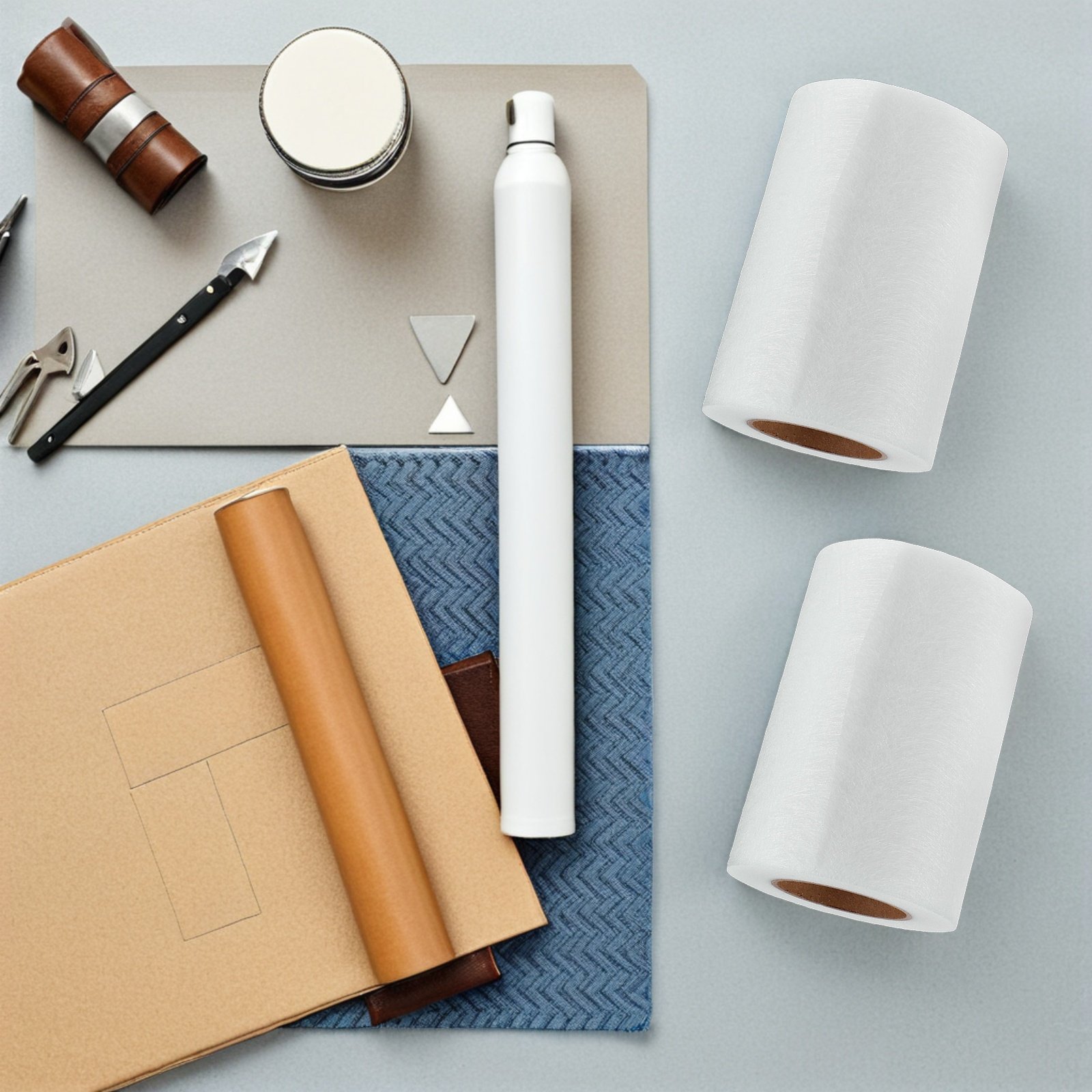 2 Rolls Double-Sided Fusible I - Interfacing Iron On recension och pris