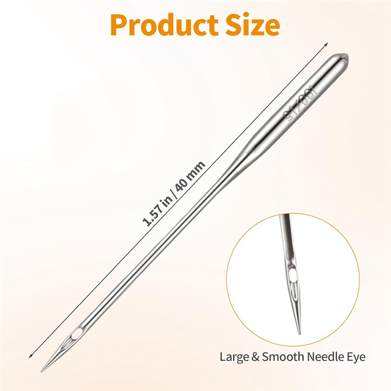 LNHF 150PCS Heavy Duty Sewing  - Leather Needle Heavy recension och pris