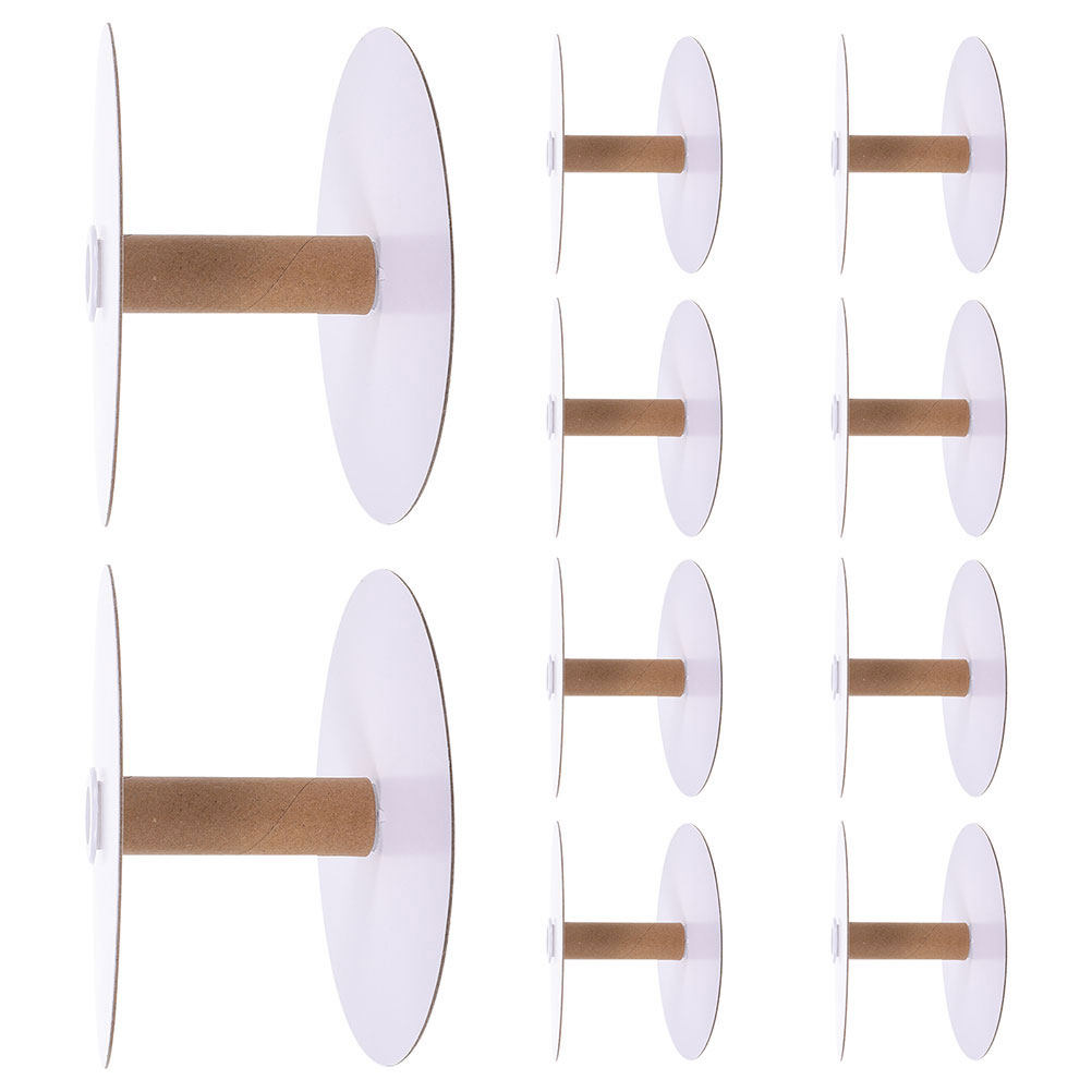 12Pcs Paper Spool Wire Storage - Sewing Knit recension och pris