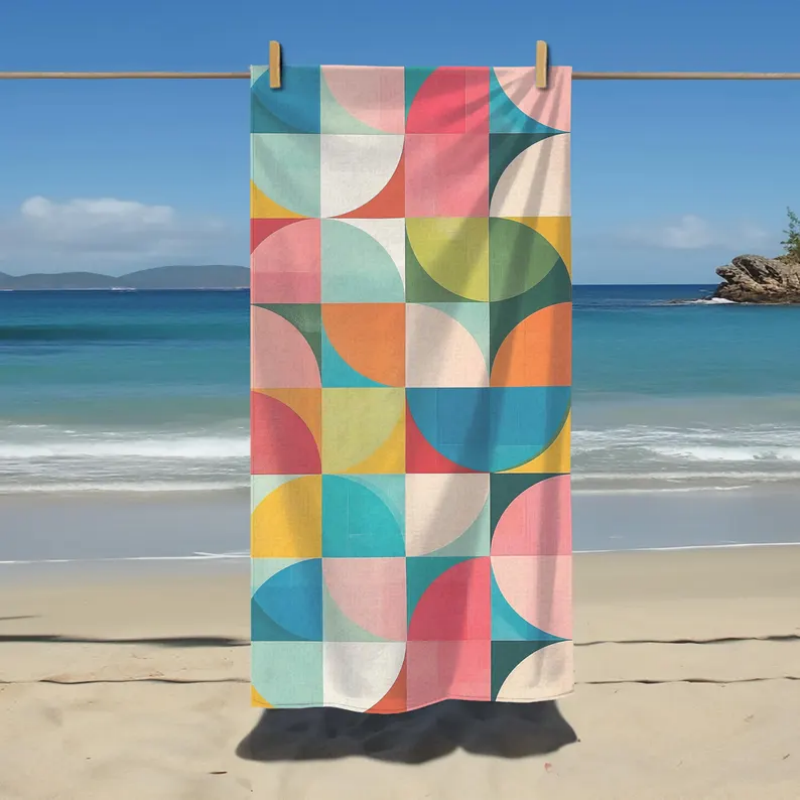 Mid Century Modern Color Block - Century Textile & Sewing Supply Hours recension och pris