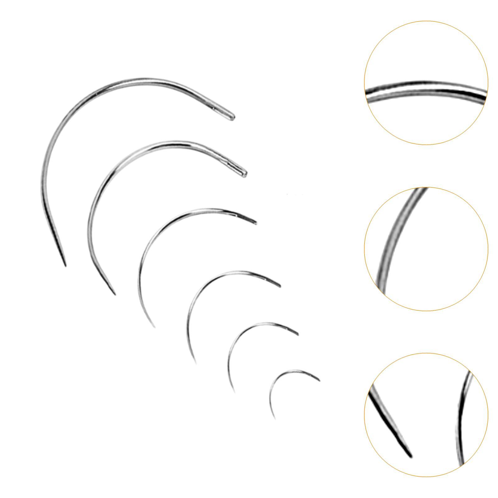 Hand Sewing Pins Curved Heavy  - Leather Needle Heavy recension och pris
