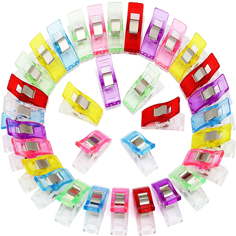 20/40PCS Random Color Clip Pla - Sewing Necessities recension och pris