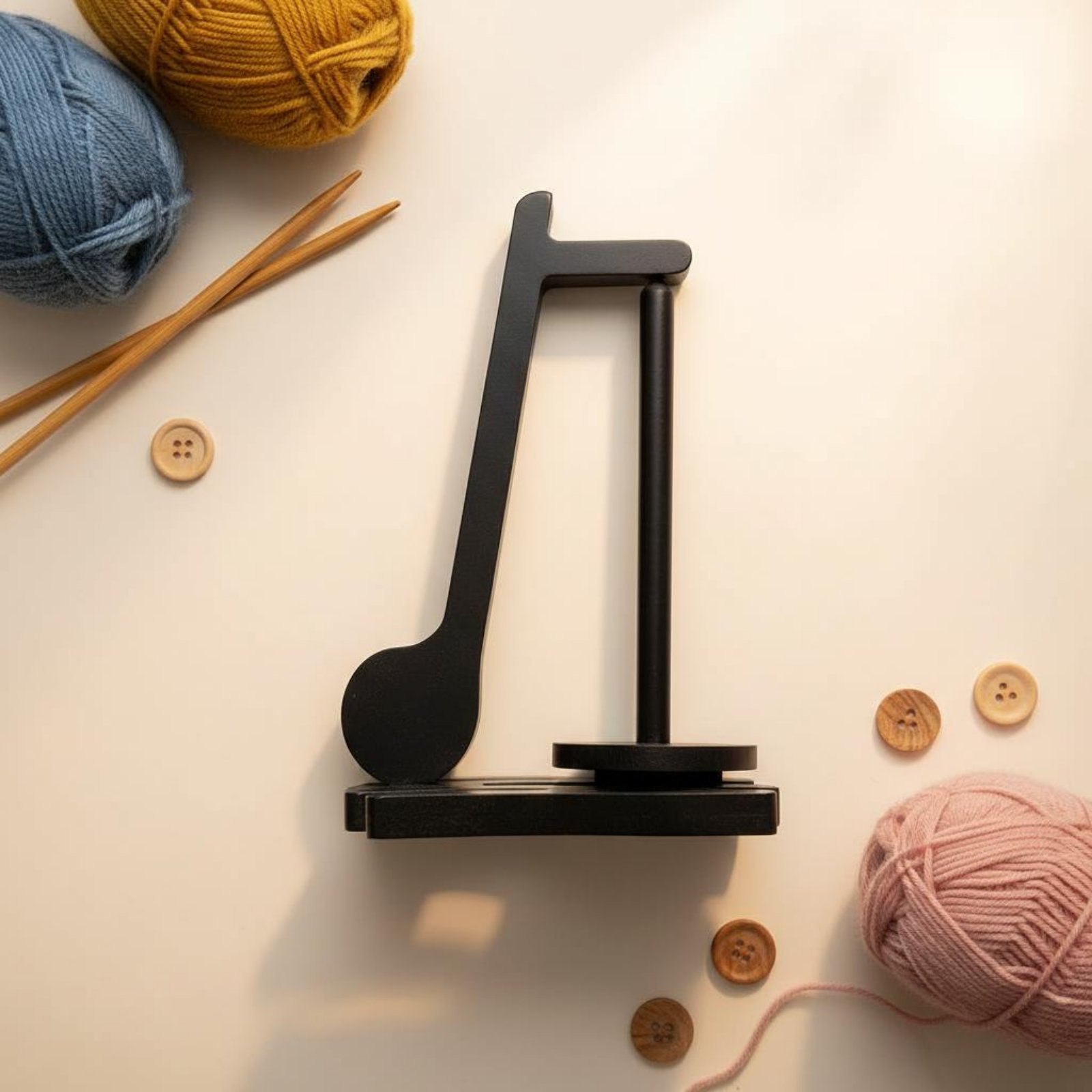 Wooden Yarn Holder 360° Rotati - Sewing Knit recension och pris