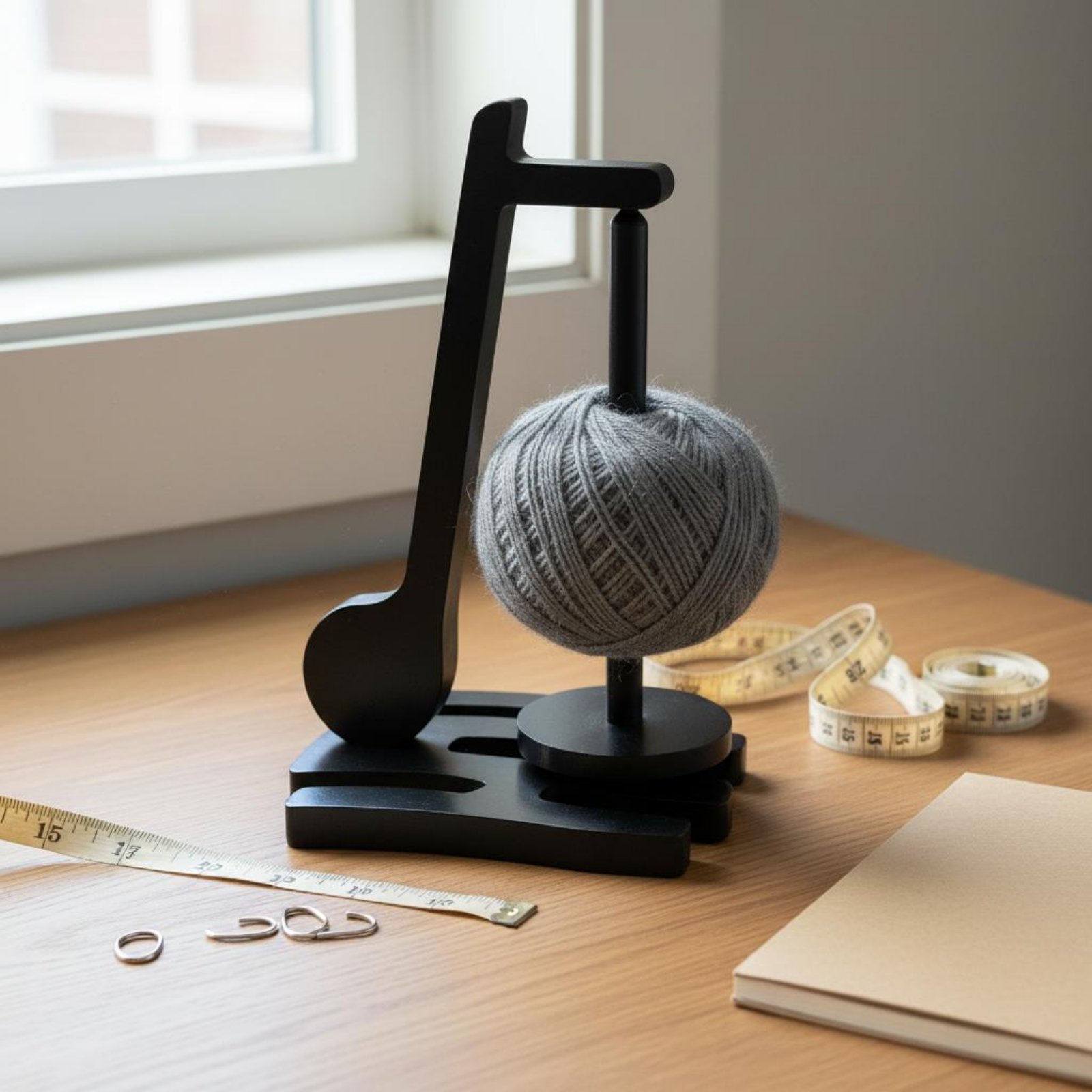 Wooden Yarn Holder 360° Rotati - Sewing Knit recension och pris