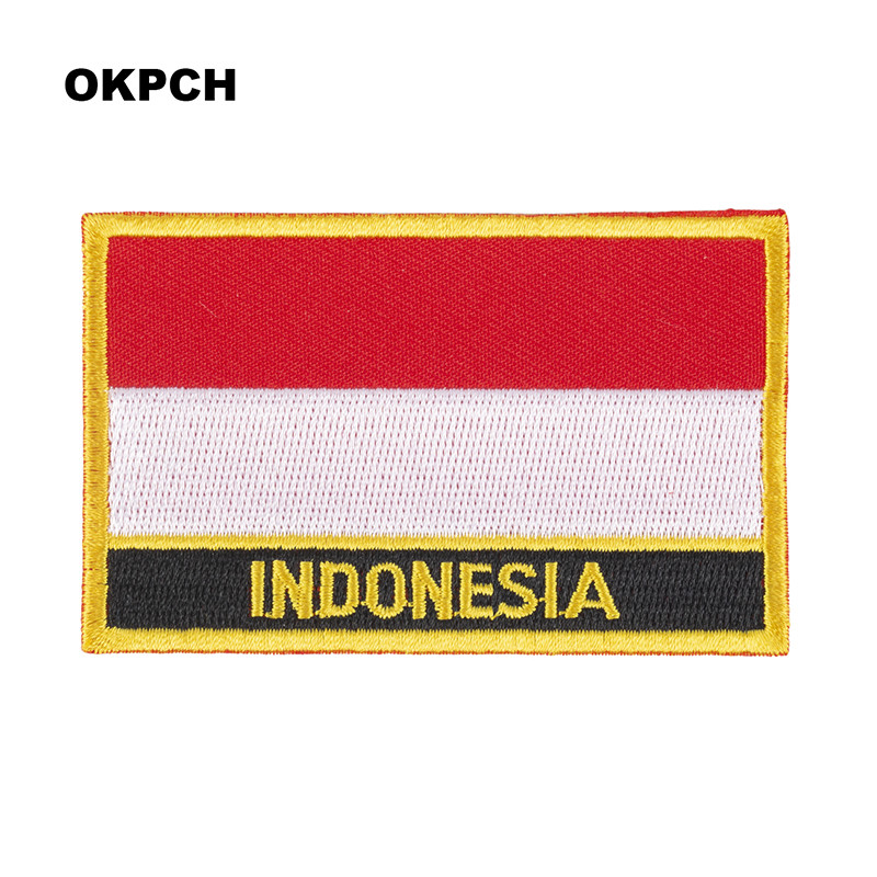 Indonesia Flag Embroidery Patc - Sewing Indonesia recension och pris