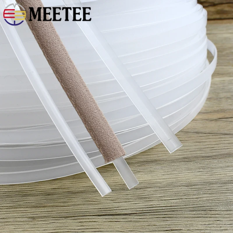 10Meters 4-12mm Clear Plastic  - Textile Sewing Support recension och pris