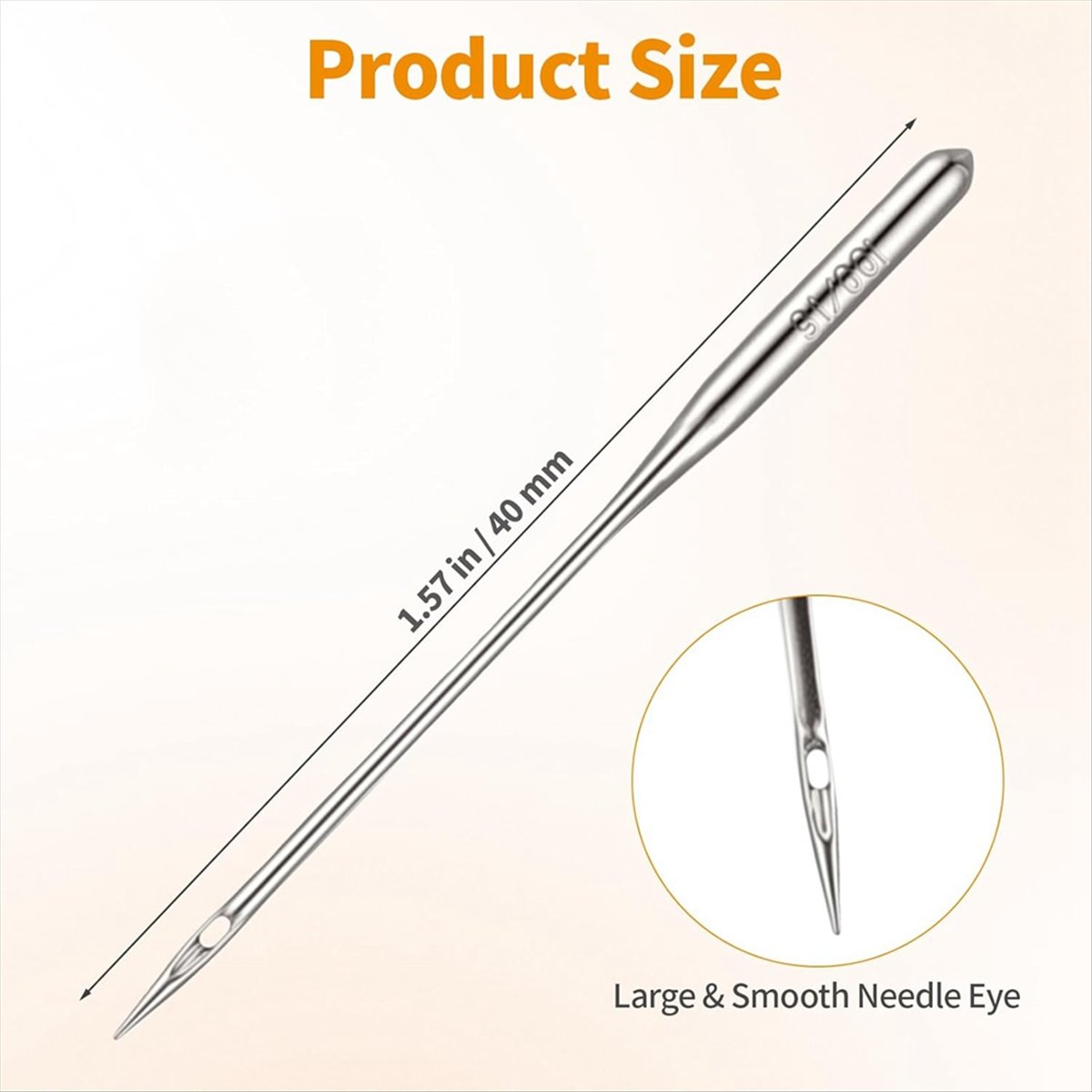ABZT 150PCS Heavy Duty Sewing  - Leather Needle Heavy recension och pris