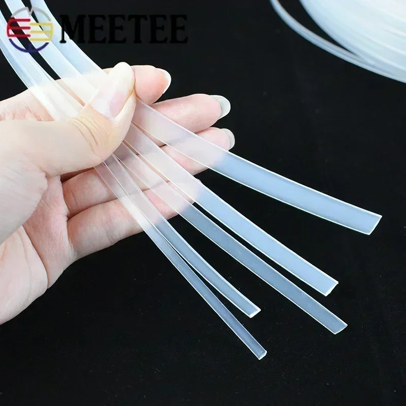 5Meters Meetee Clear Plastic C - Textile Sewing Support recension och pris