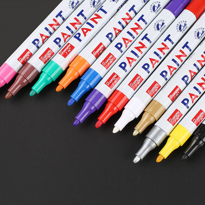 12Pcs White Paint Markers Pens - Fabric Marking Pen recension och pris