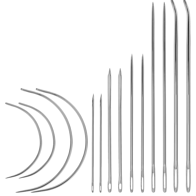 14 Pcs Heavy Duty Hand Sewing  - Leather Needle Heavy recension och pris