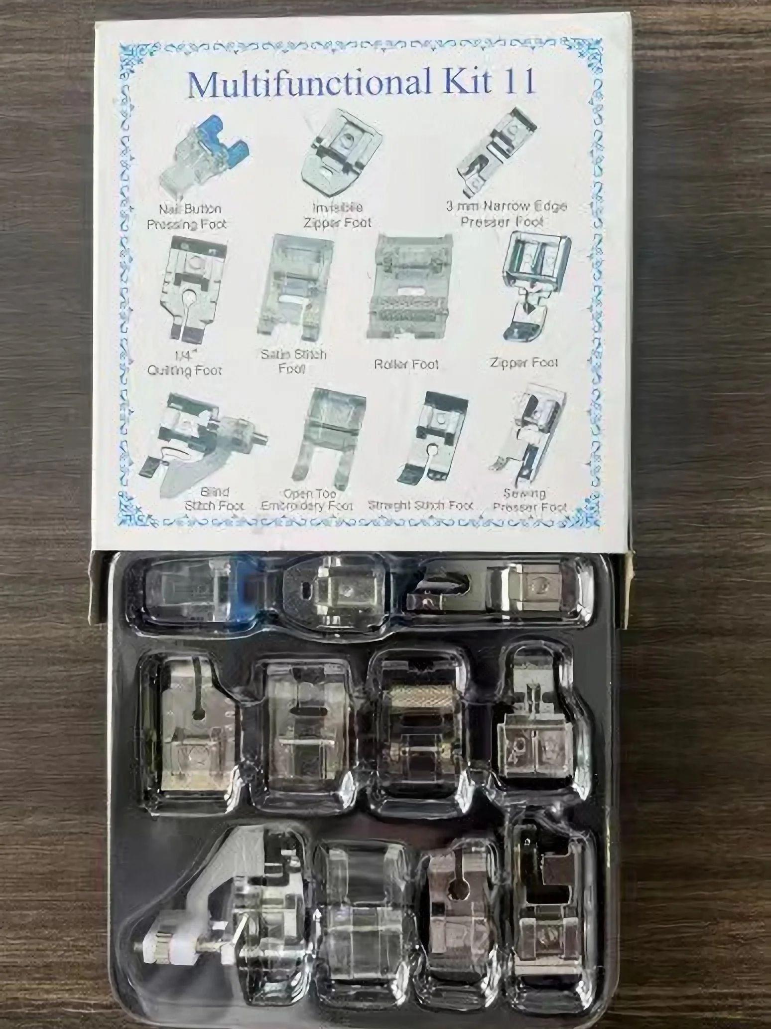 11 Sewing Machine Presser Feet - Sewing Tt recension och pris