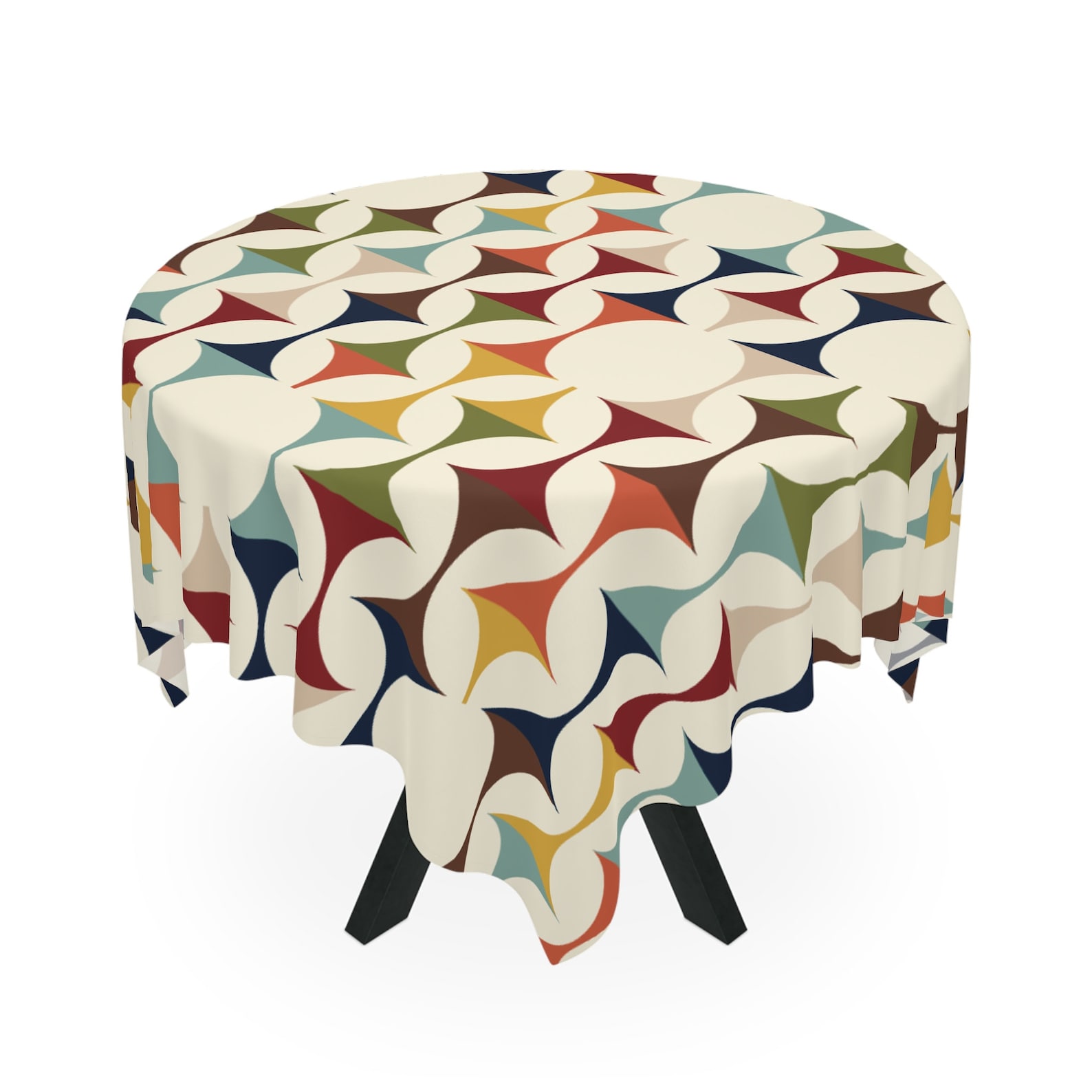 Mid Century Modern Retro Geome - Century Textile & Sewing Supply Hours recension och pris