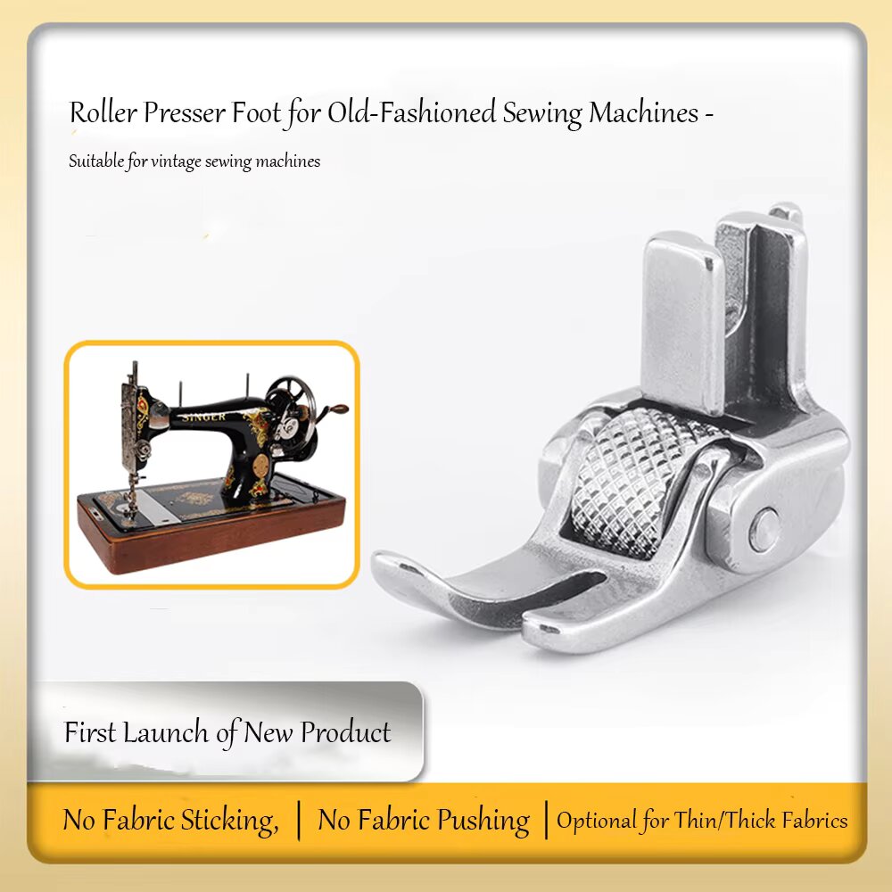 All Steel Roller Presser Foot  - Sewing Tt recension och pris