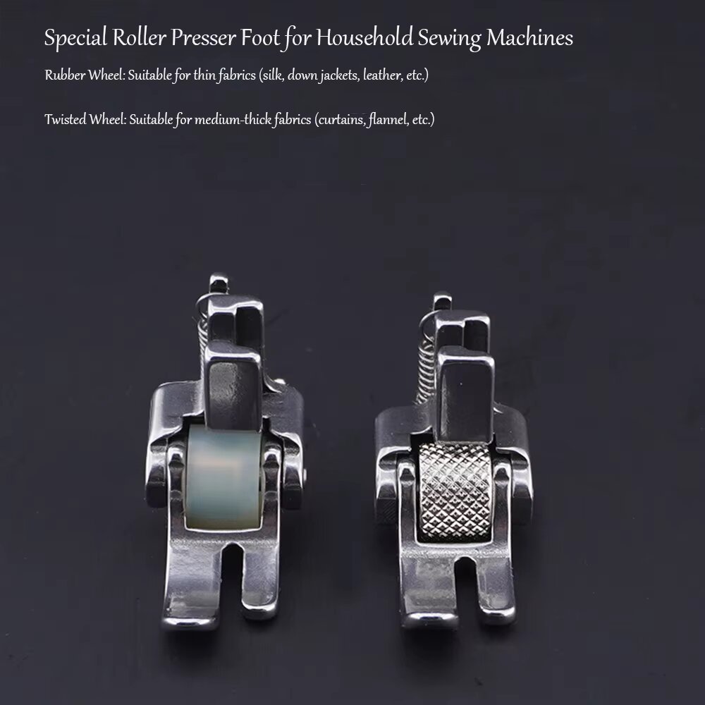 All Steel Roller Presser Foot  - Sewing Tt recension och pris