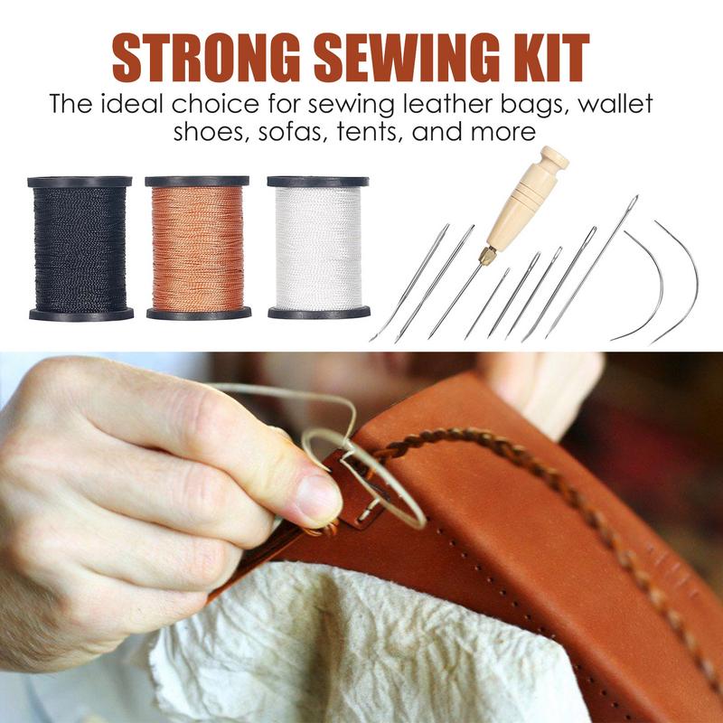 Leather Stitching Kit Heavy Du - Leather Needle Heavy recension och pris