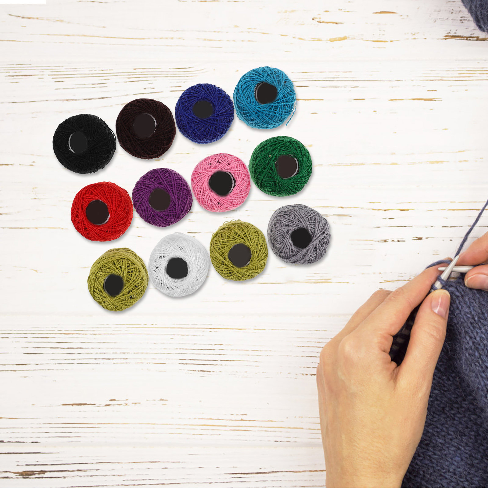 12Pcs Cotton Embroidery Floss  - Embroidery Floss Thread recension och pris