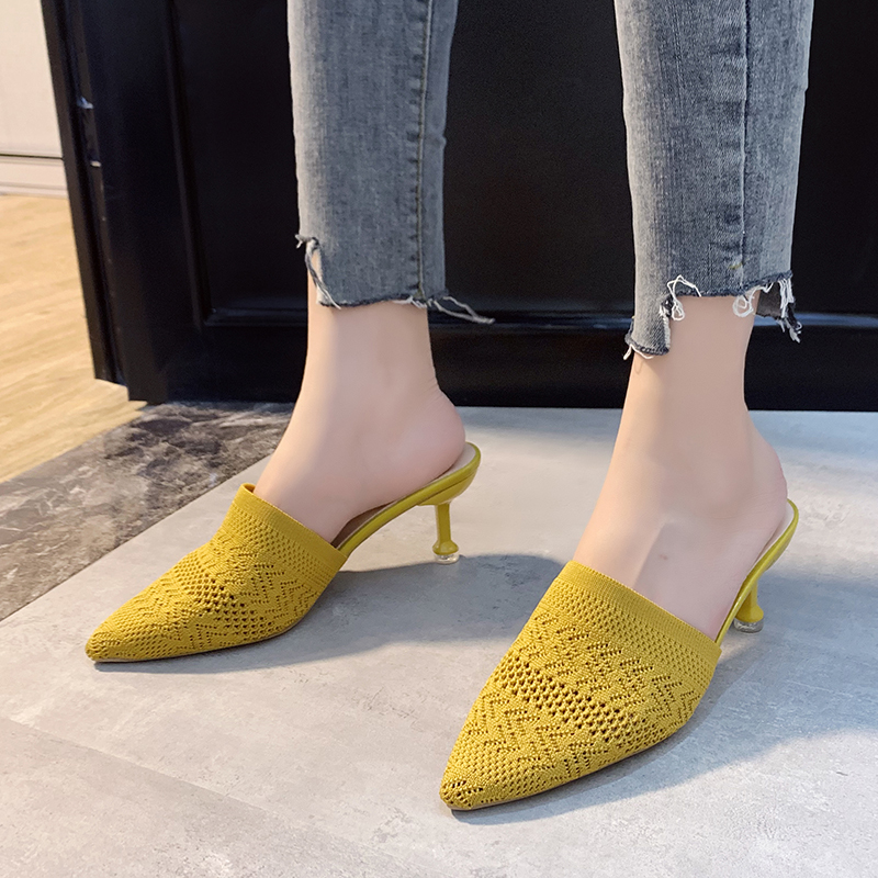 Summer Women Slippers Yellow B - Sewing Knit recension och pris
