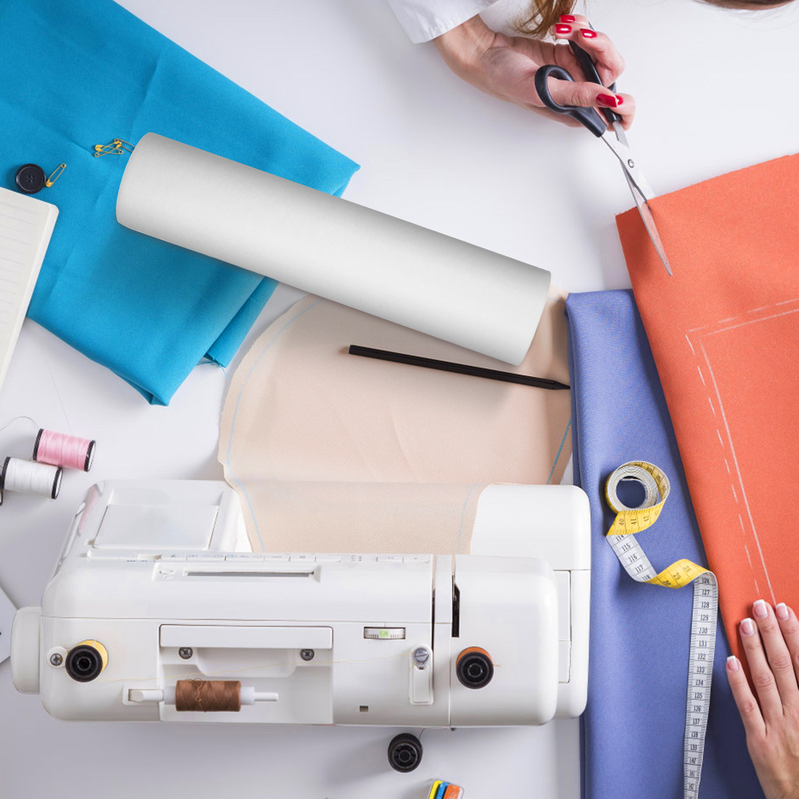 White Non-Woven Double-Sided F - Interfacing Iron On recension och pris