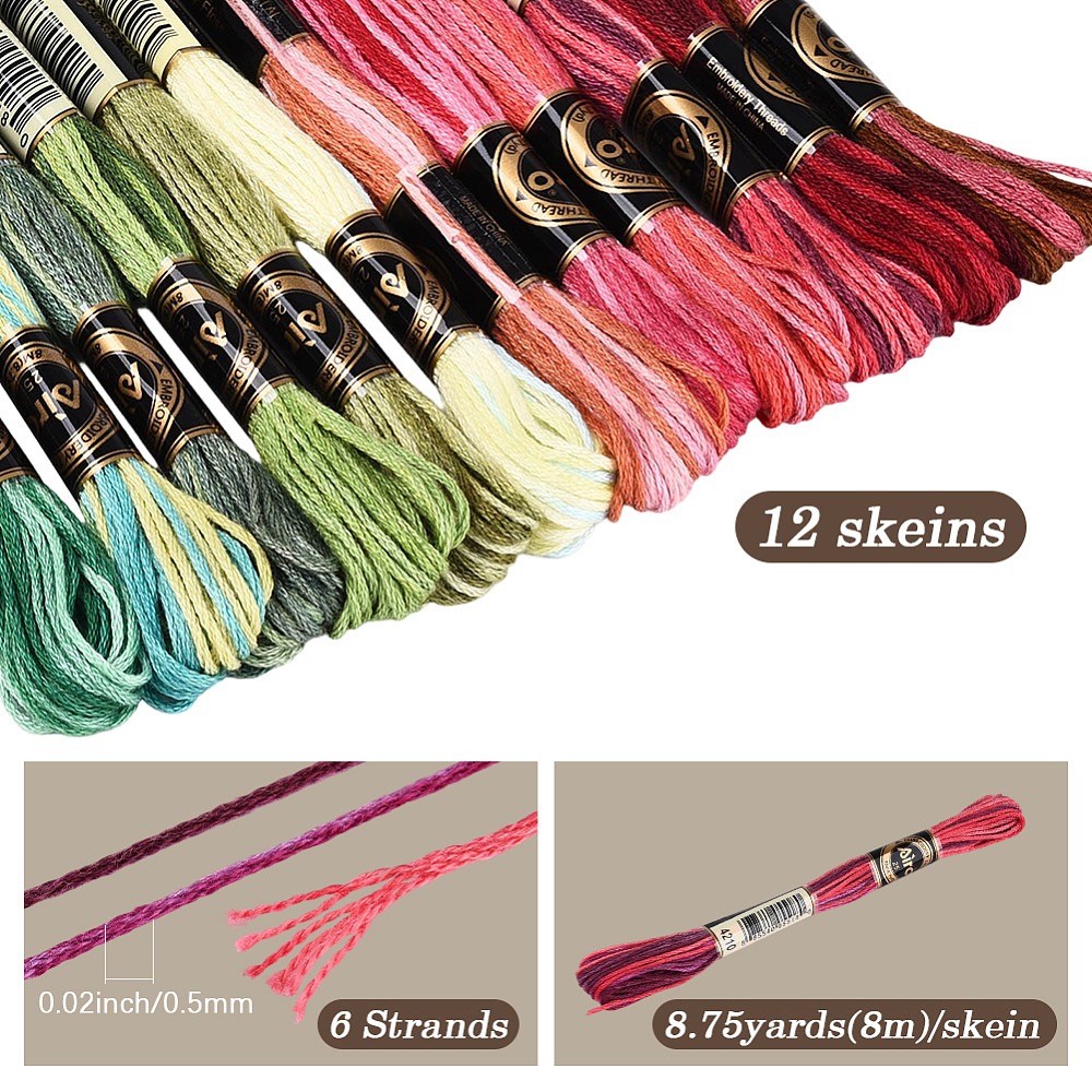 105 Yards Stitch Floss Embroid - Embroidery Floss Thread recension och pris