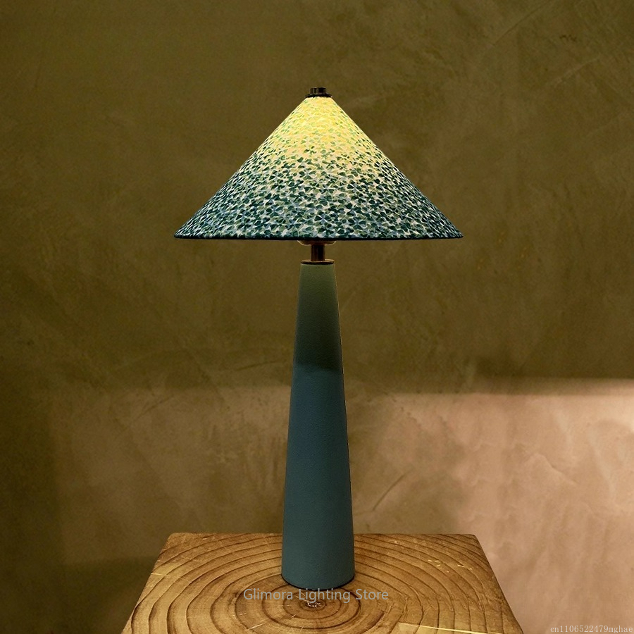Teal Umbrella Shape Table Lamp - Century Textile & Sewing Supply Hours recension och pris