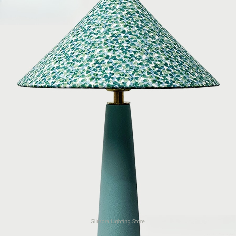Teal Umbrella Shape Table Lamp - Century Textile & Sewing Supply Hours recension och pris