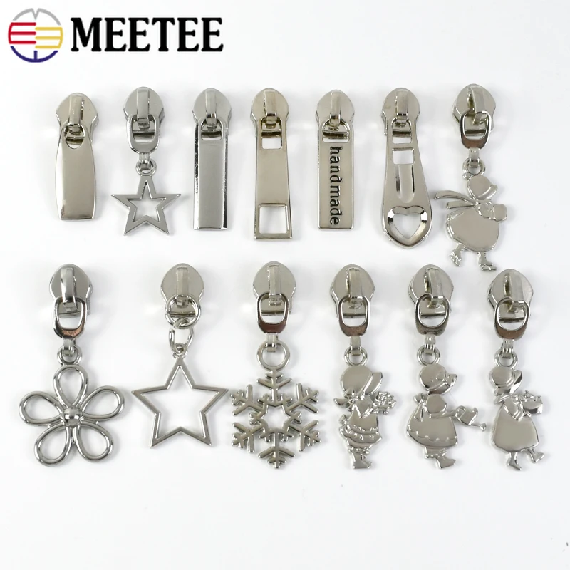 Metal Zipper Slider 5# 5-20Pcs - Textile And Sewing Supply recension och pris