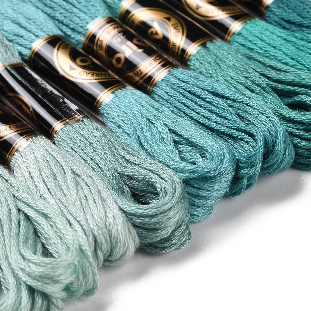 1Set 8 Skeins 0.5mm 6-Ply Poly - Embroidery Floss Thread recension och pris